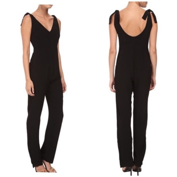 For Love And Lemons Pants - NWT For Love & Lemons Black Midnight Tide Jumpsuit S
